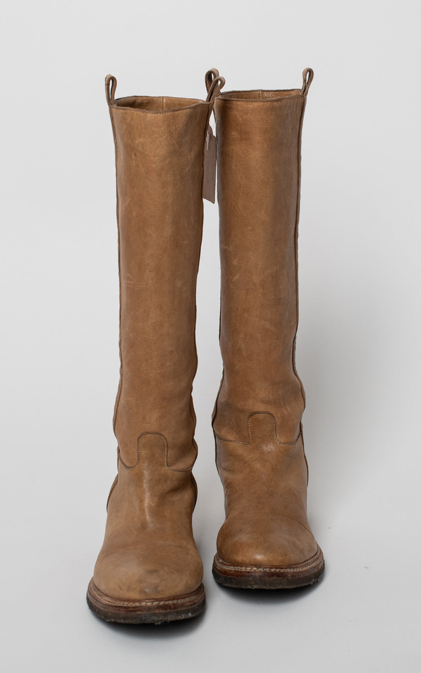 Botas piel altas