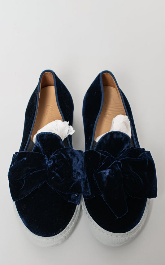 Zapatillas suela goma terciopelo