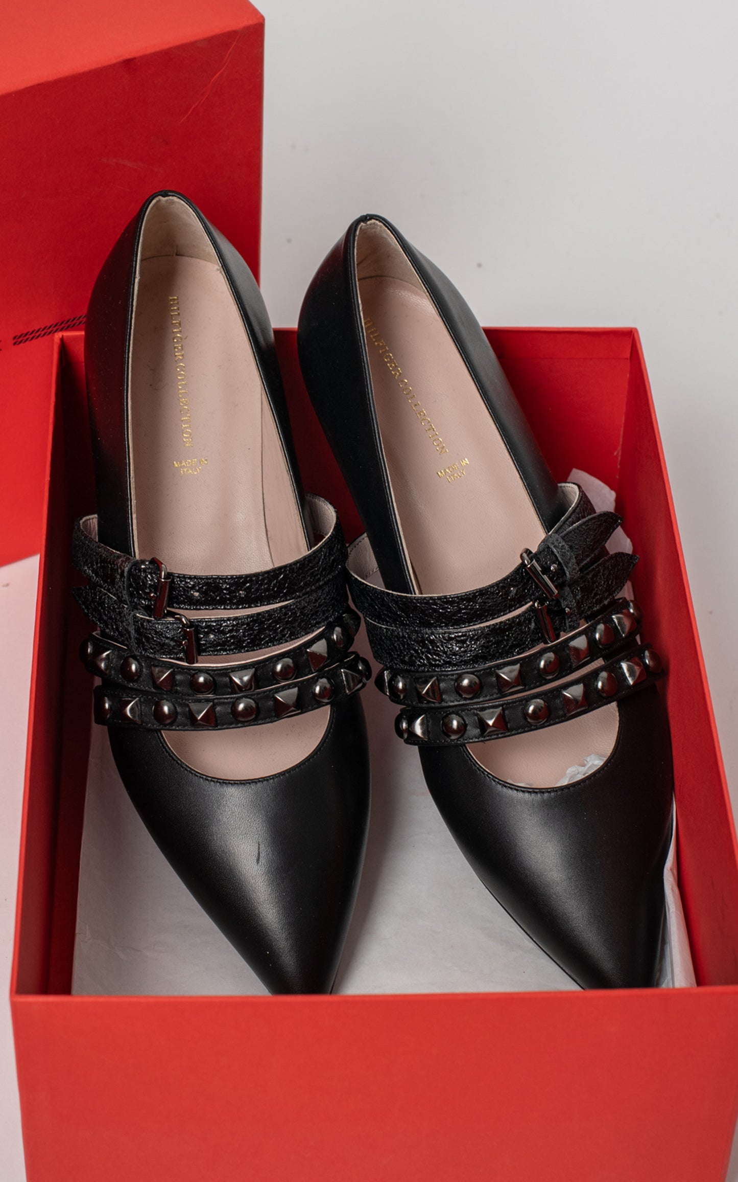 Zapatos planos hebillas