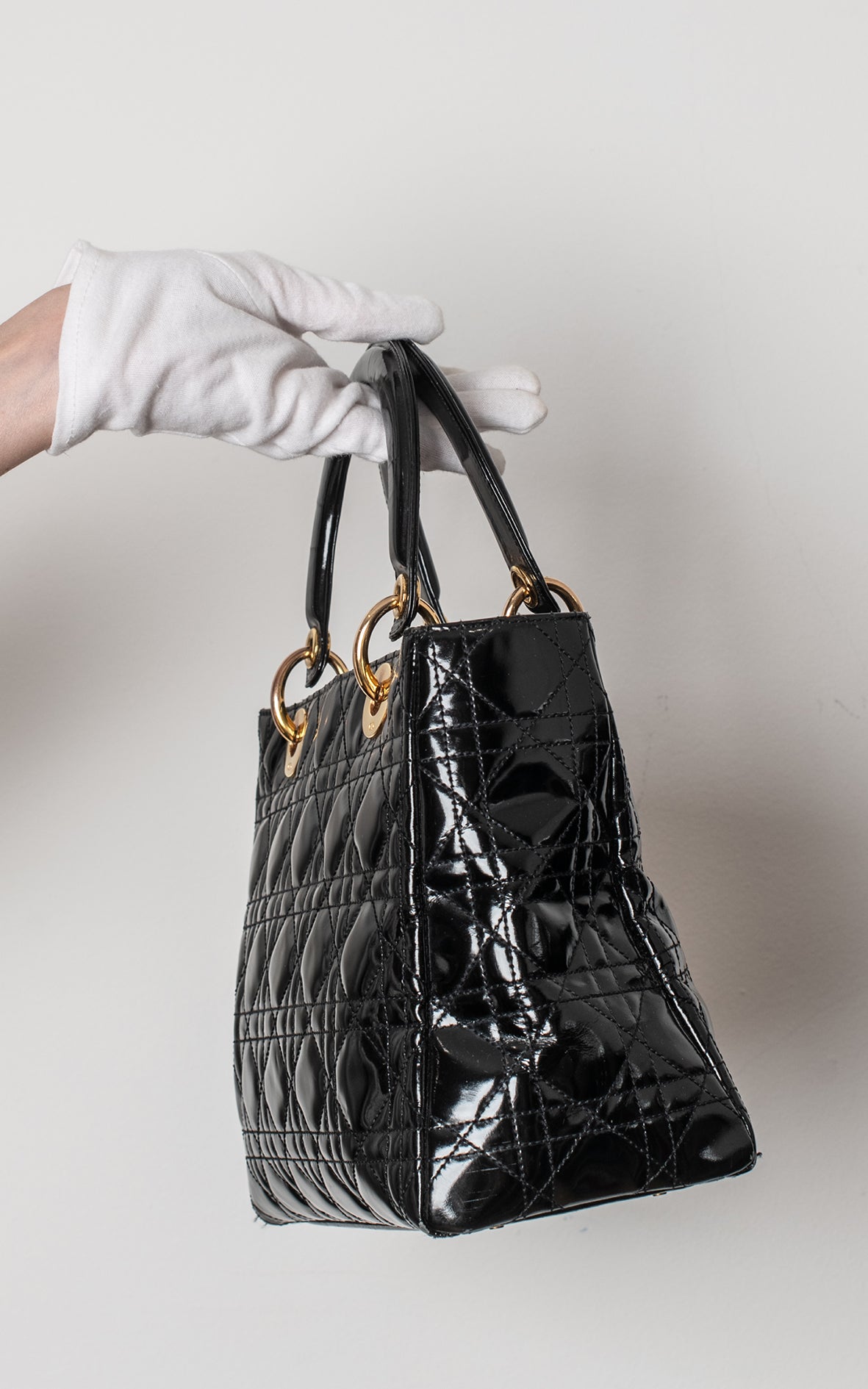 Lady Dior Mediano Negro