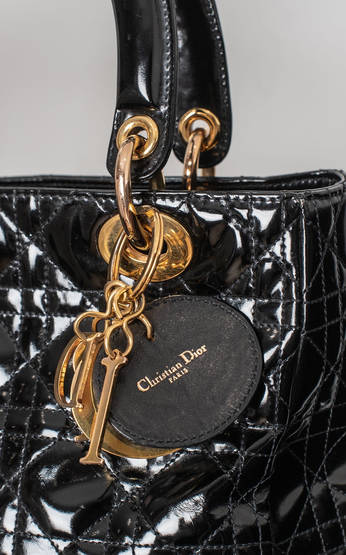 Lady Dior Mediano Negro