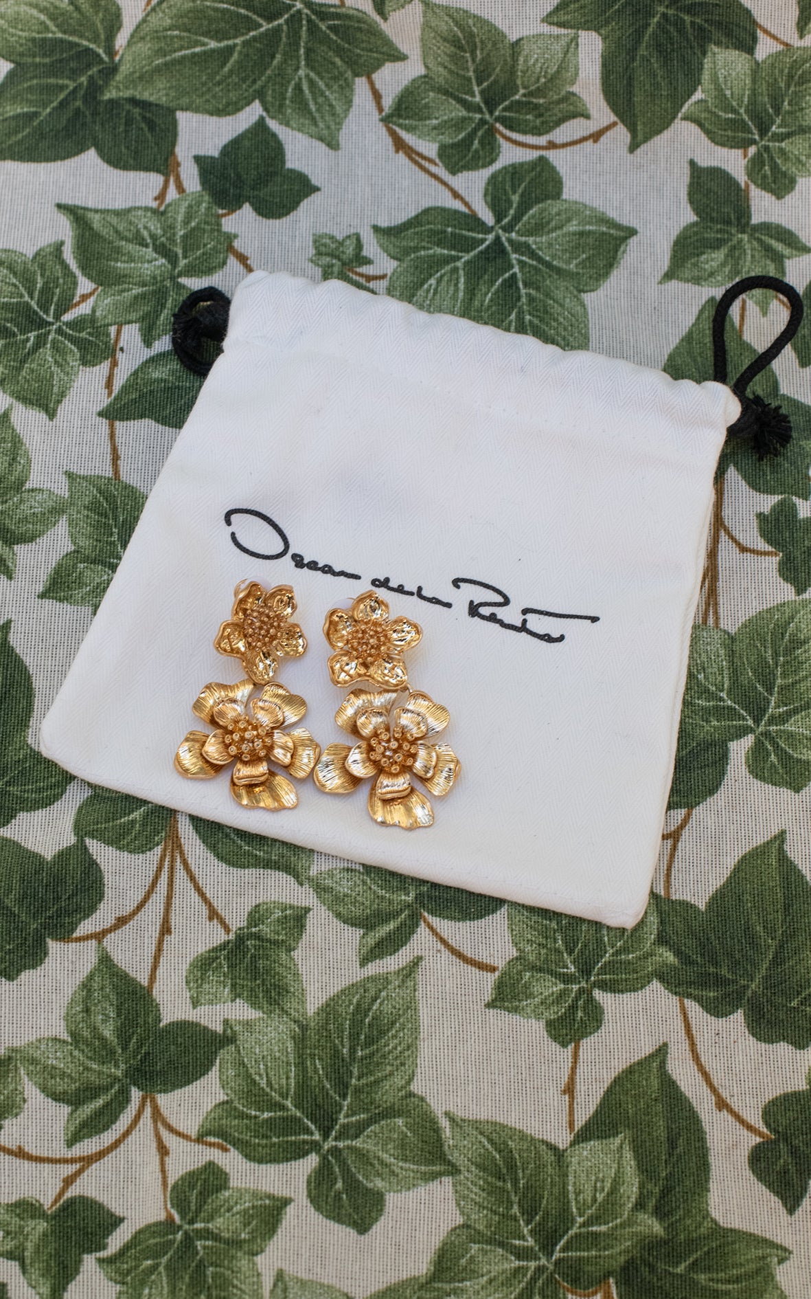 Pendientes flores