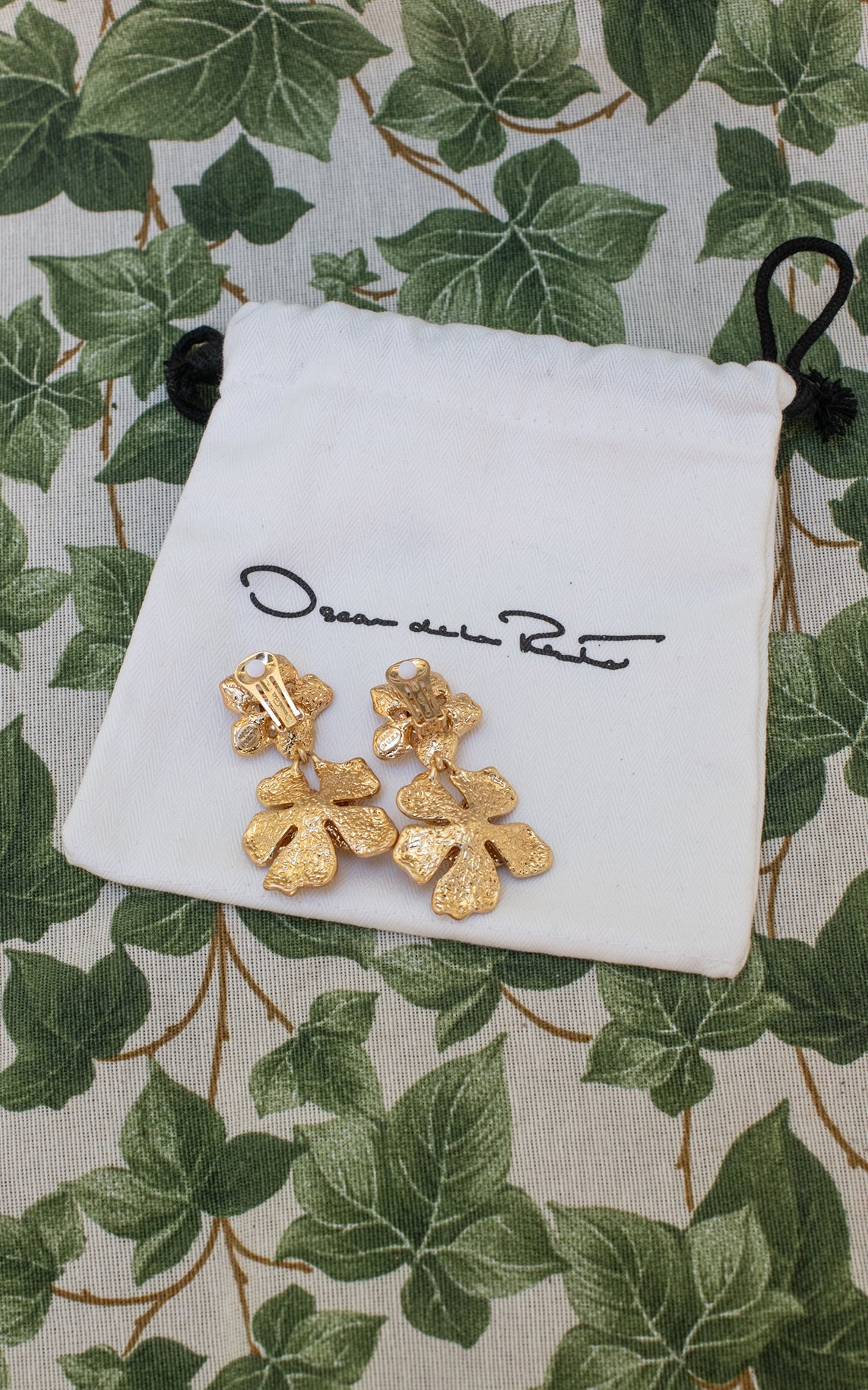 Pendientes flores