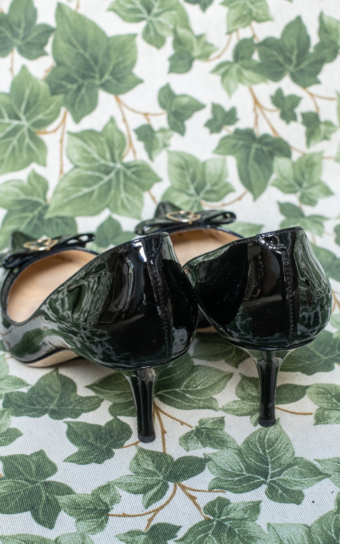 Zapatos negros charol