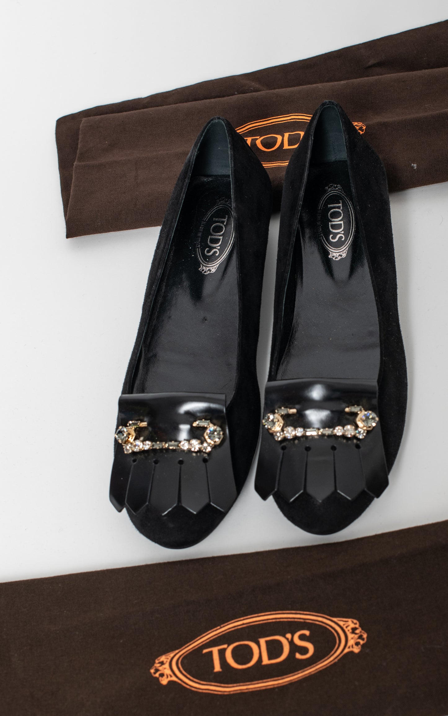 Zapatos hebilla brillo