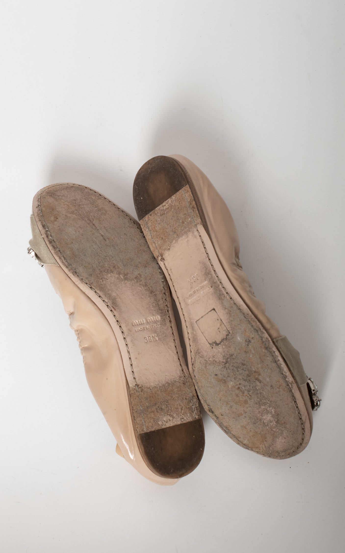 Bailarinas miu miu con fundas