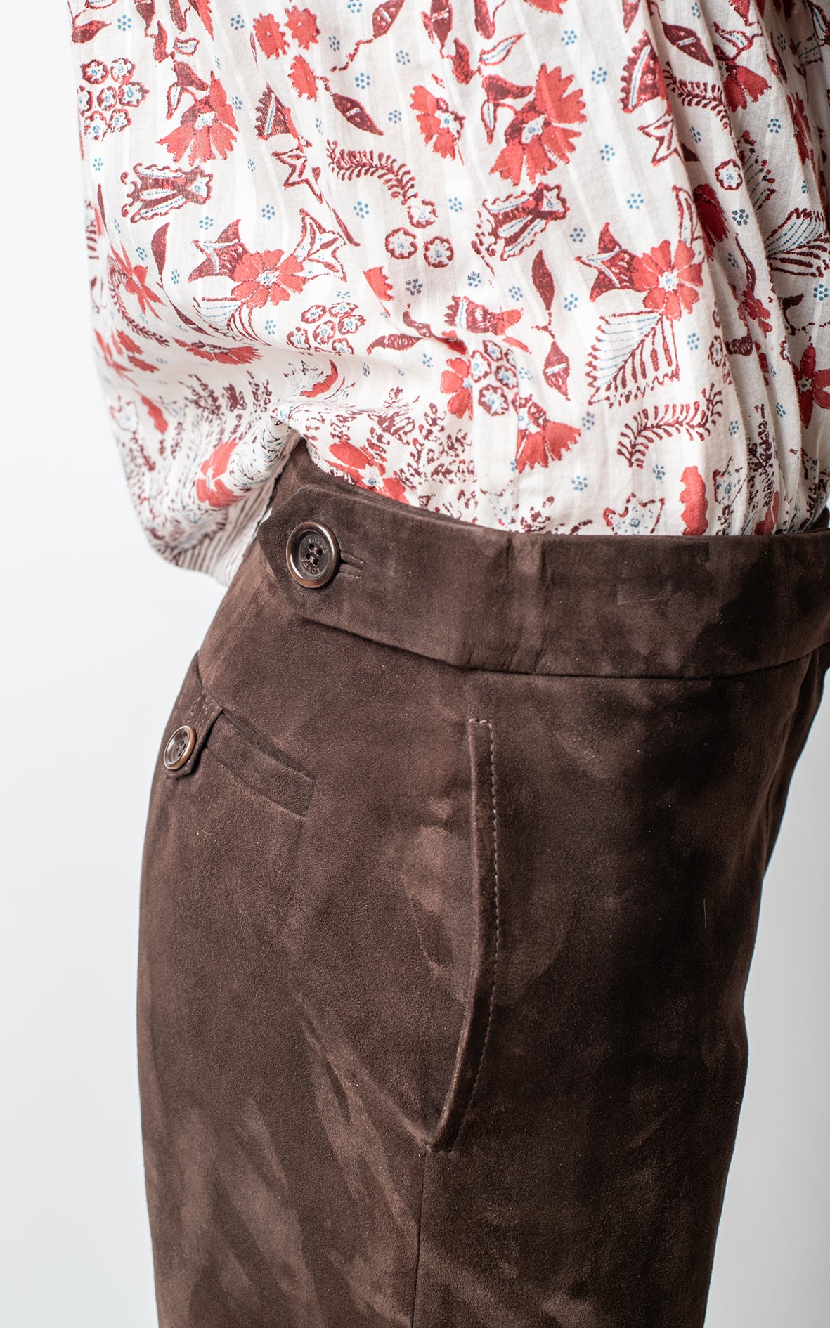 Pantalones de ante