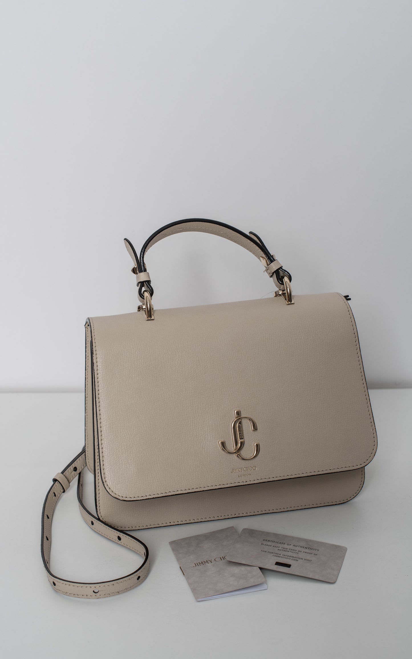 Jimmy Choo top handle bag