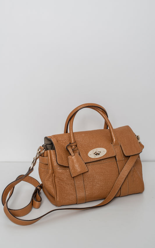 Bolso camel con dorado