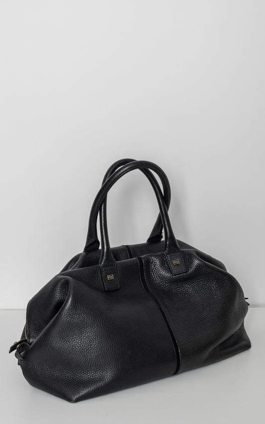 Bolso negro piel