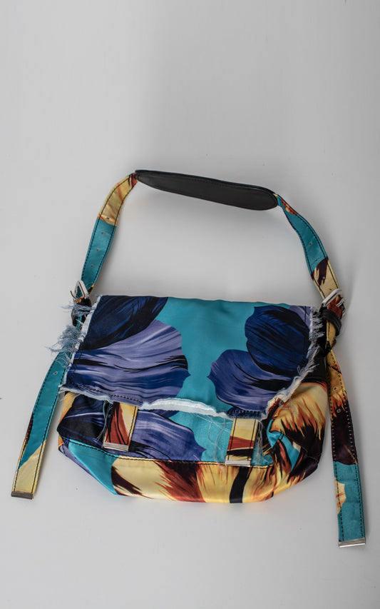 Bolso estampado seda