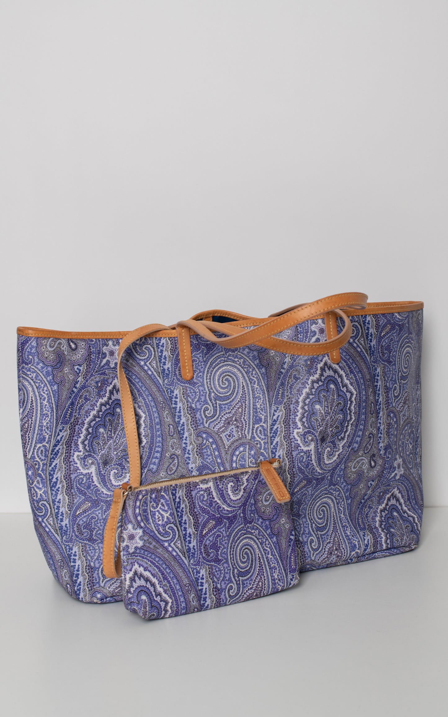 Bolso shopper azul