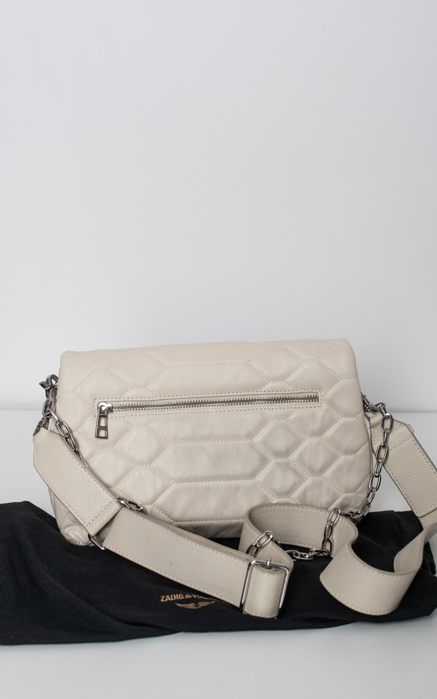 Bolso blanco Rocky XL