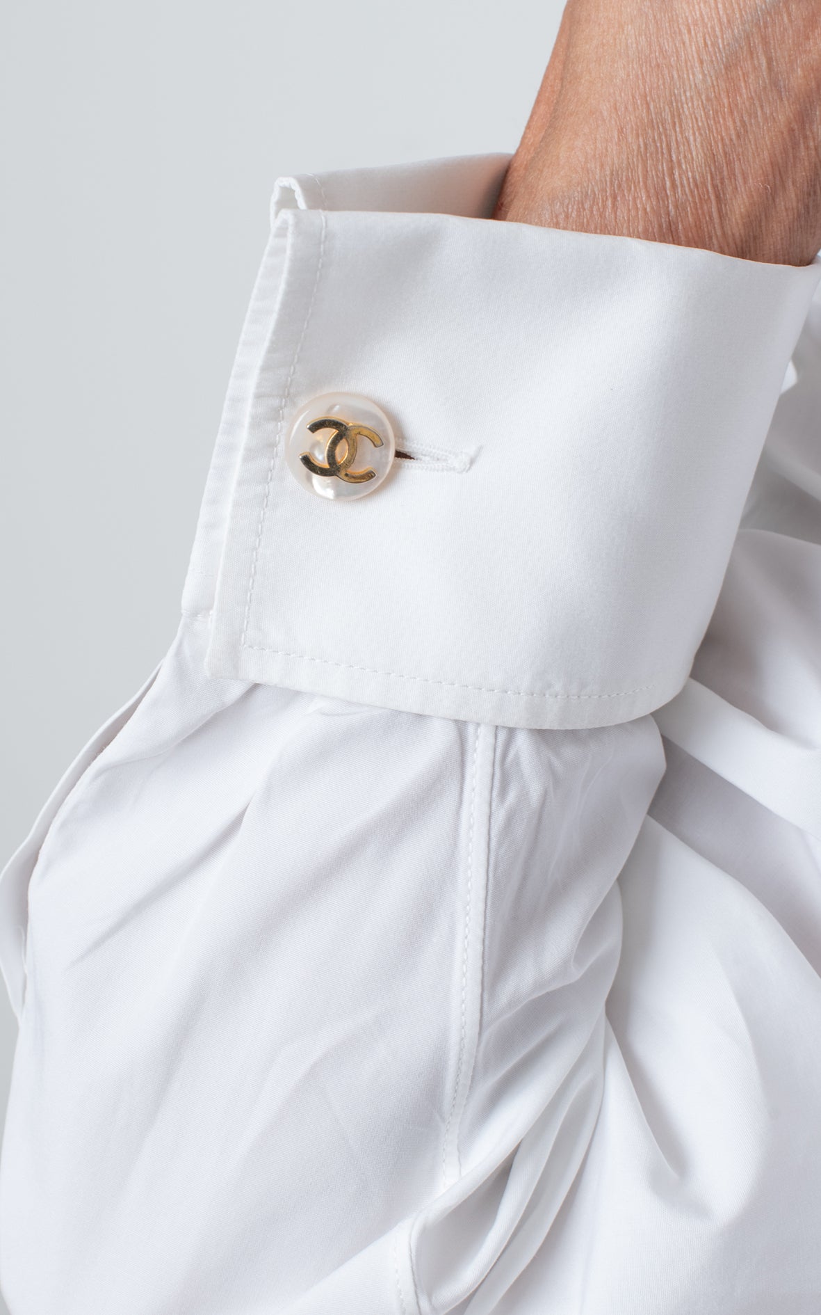 Camisa blanca popelín