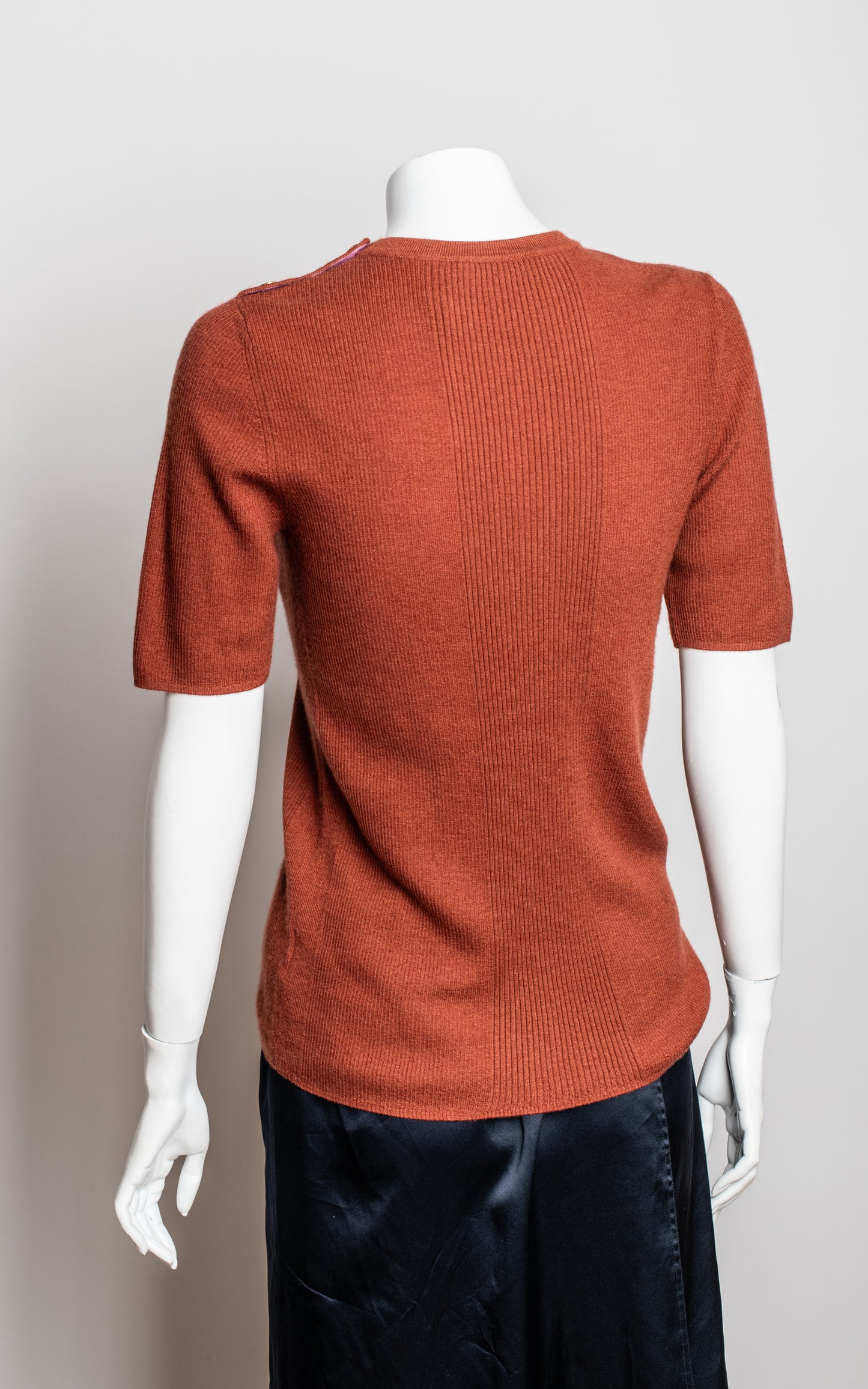 Jersey cashmere color tabaco