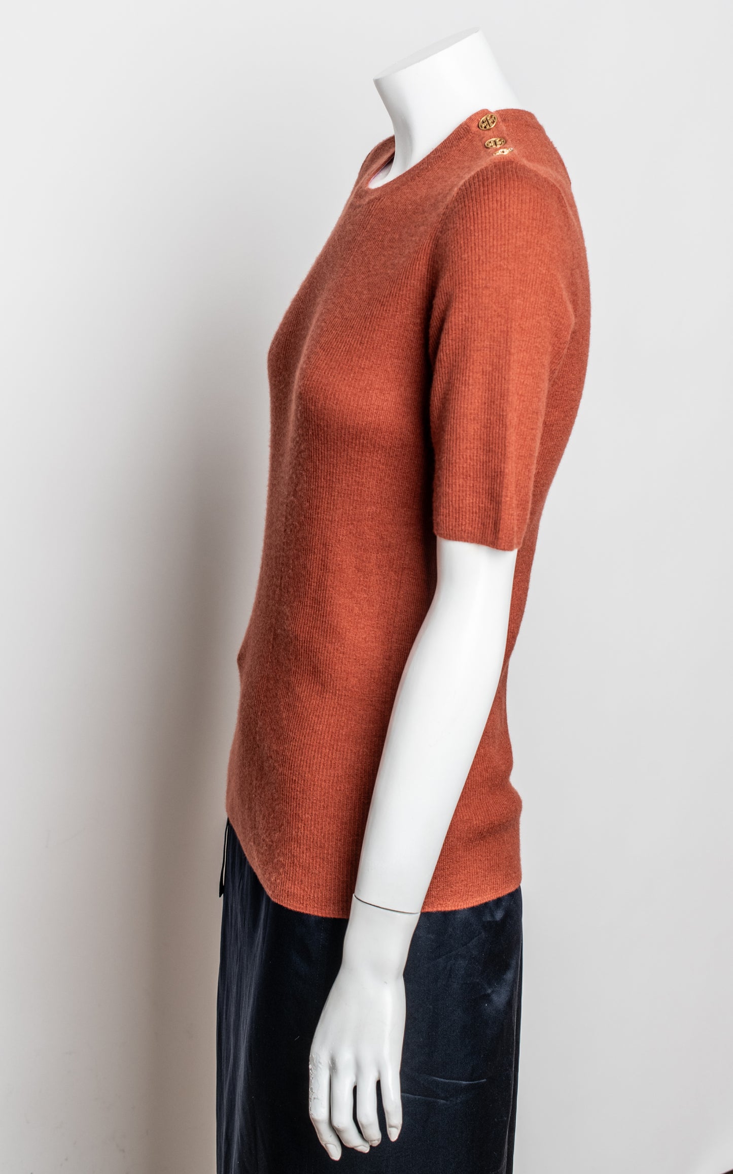Jersey cashmere color tabaco
