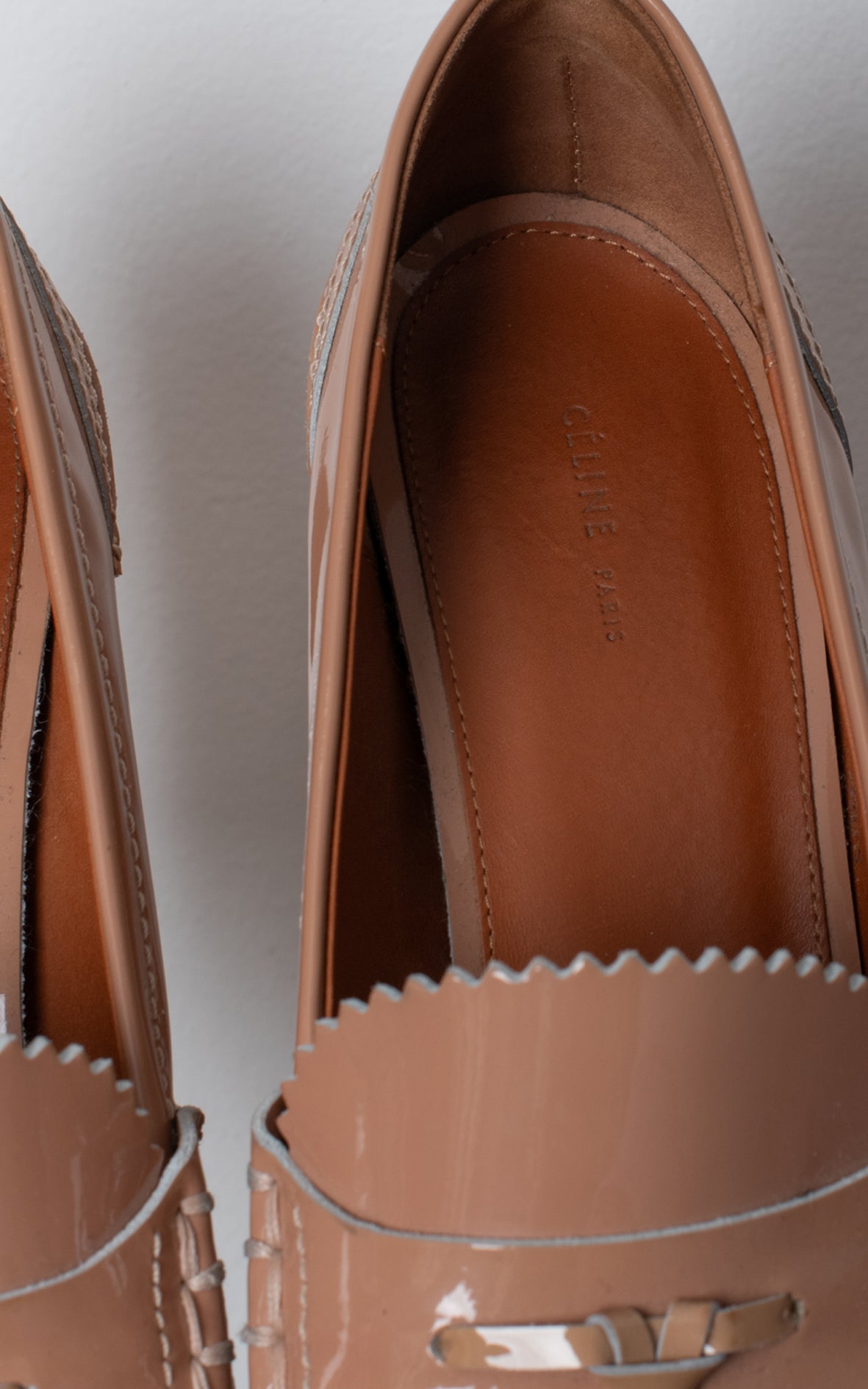 Mocasines con tacón
