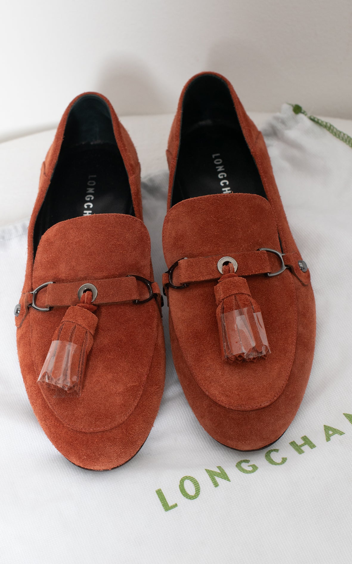 Mocasines de ante