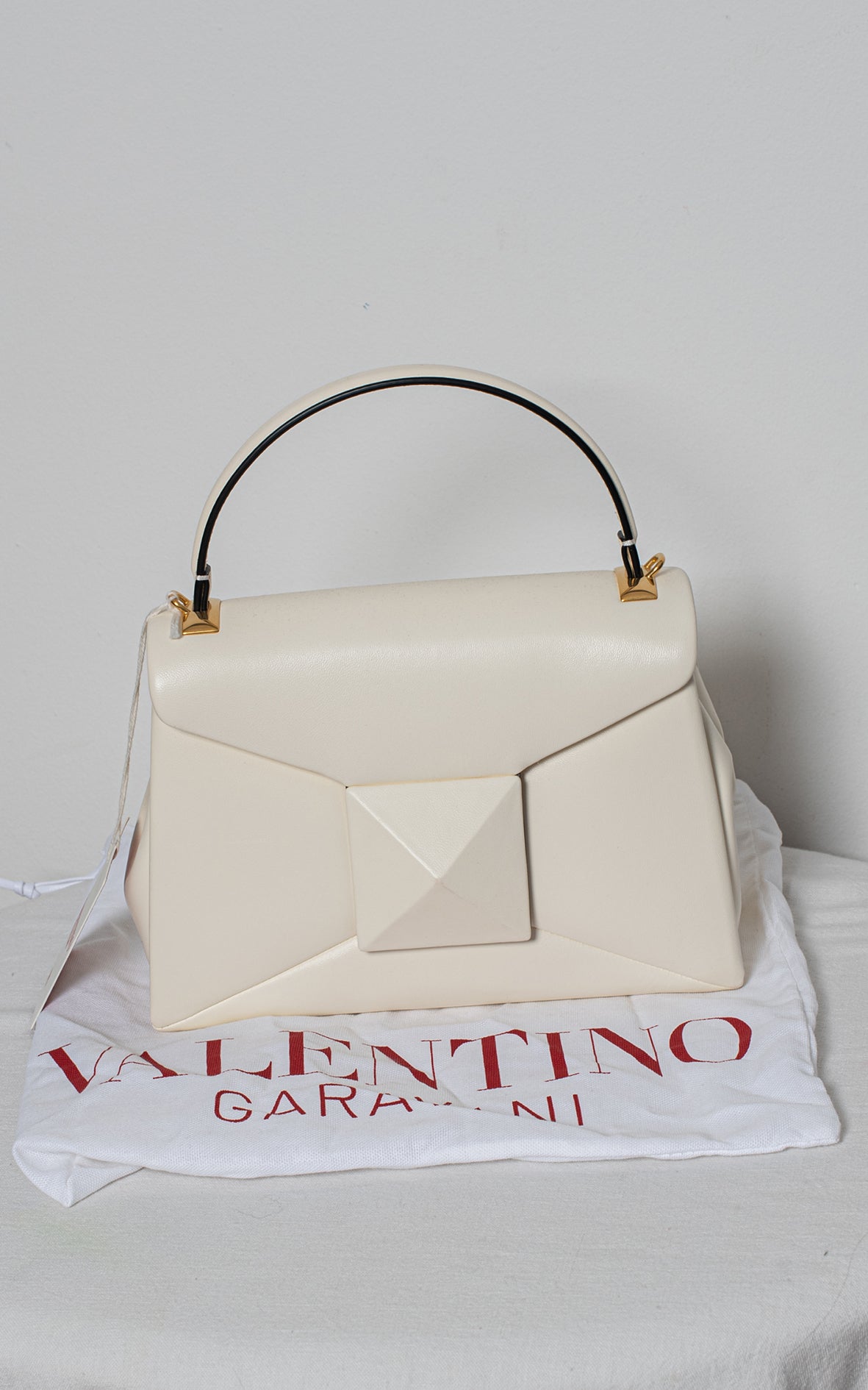 Bolso One Stud marfil