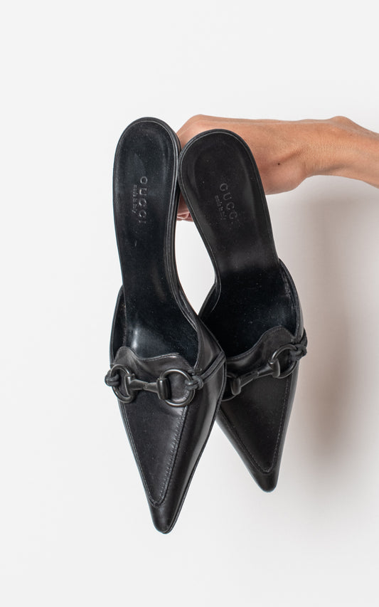 Mules Gucci horsebit