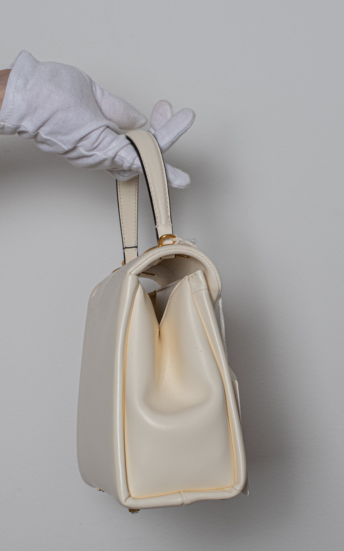 Bolso One Stud marfil