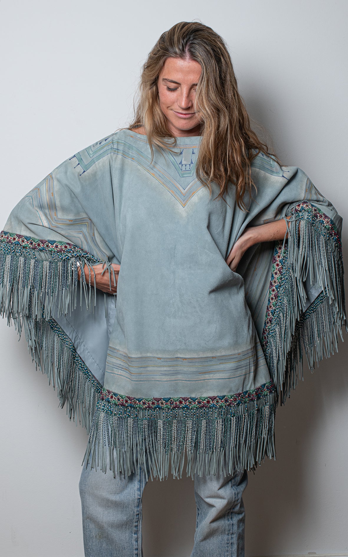 Poncho de ante