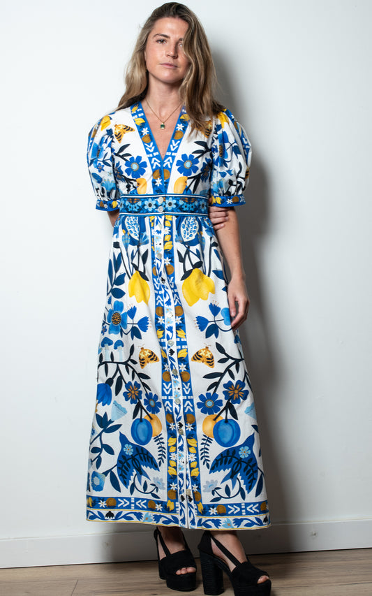 Vestido inspiración italiana