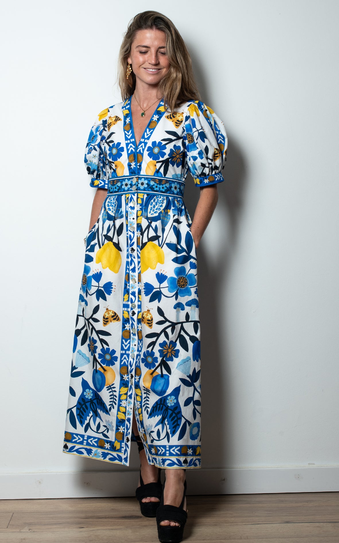 Vestido inspiración italiana