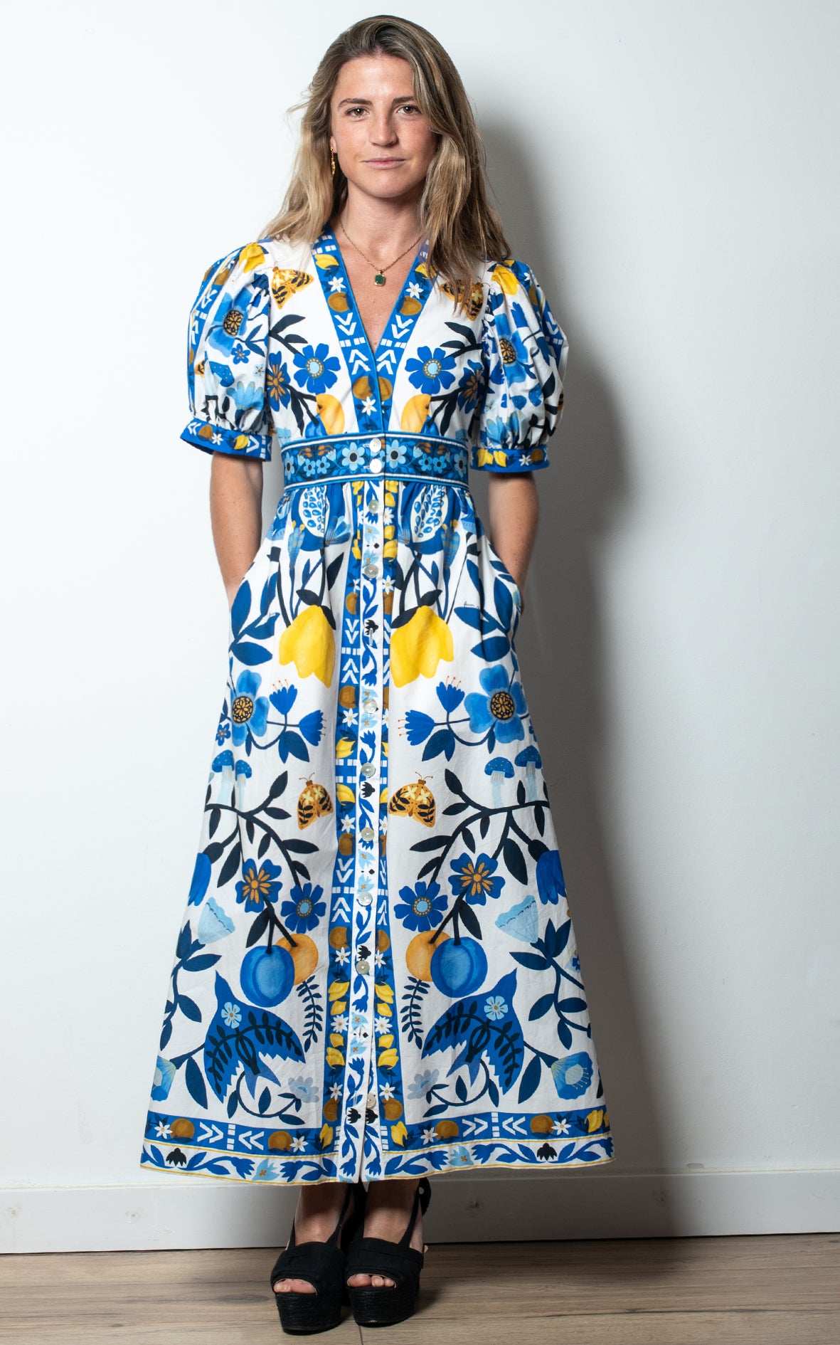 Vestido inspiración italiana