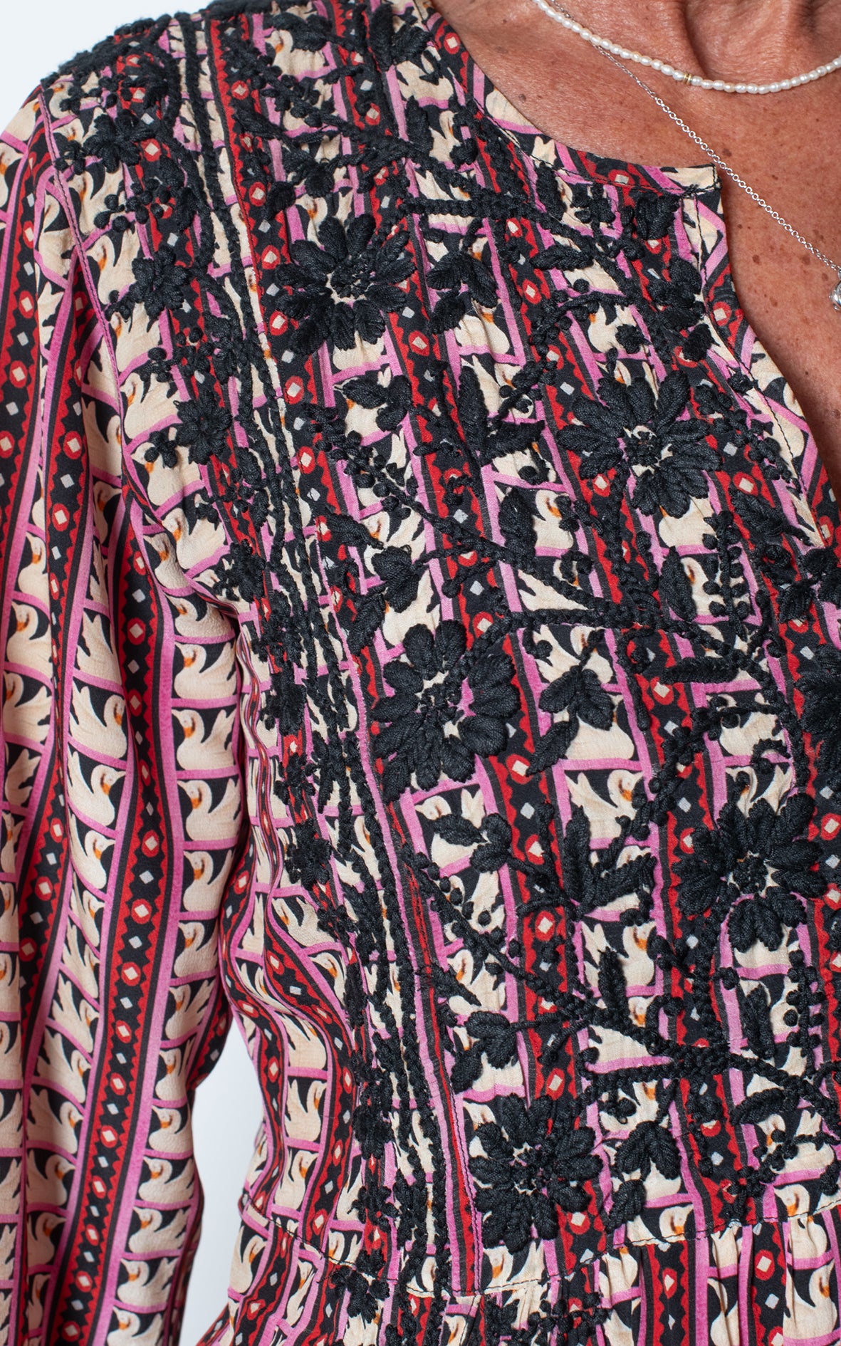Vestido cisnes