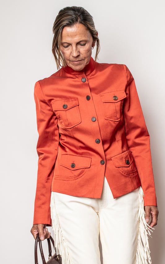 Blazer naranja