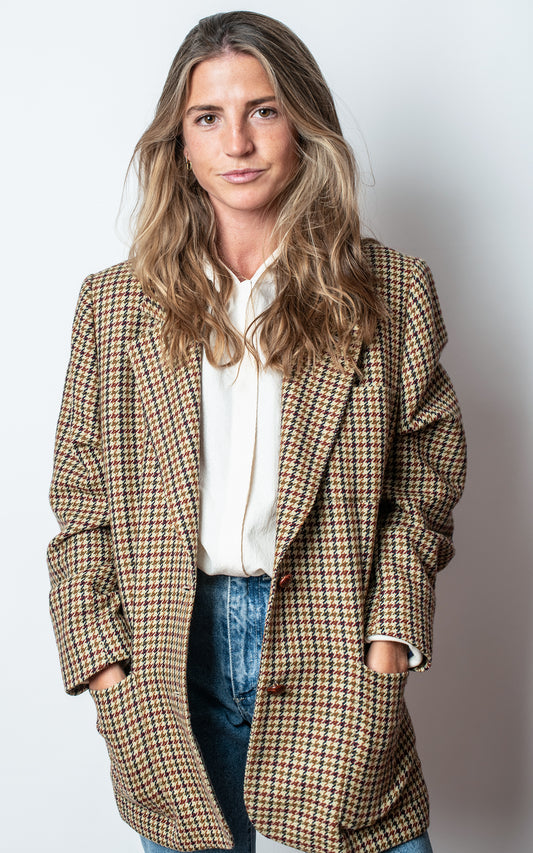 Blazer de cuadros