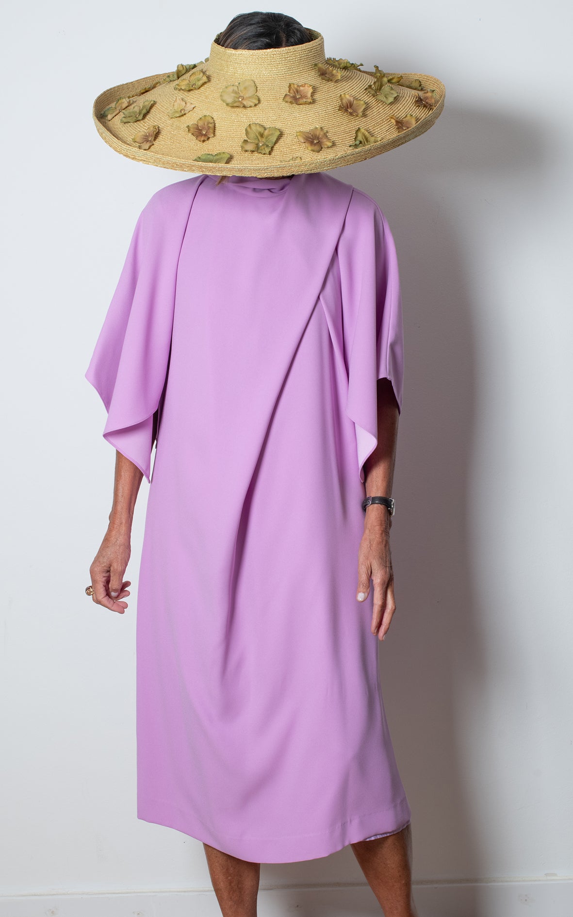 Vestido malva