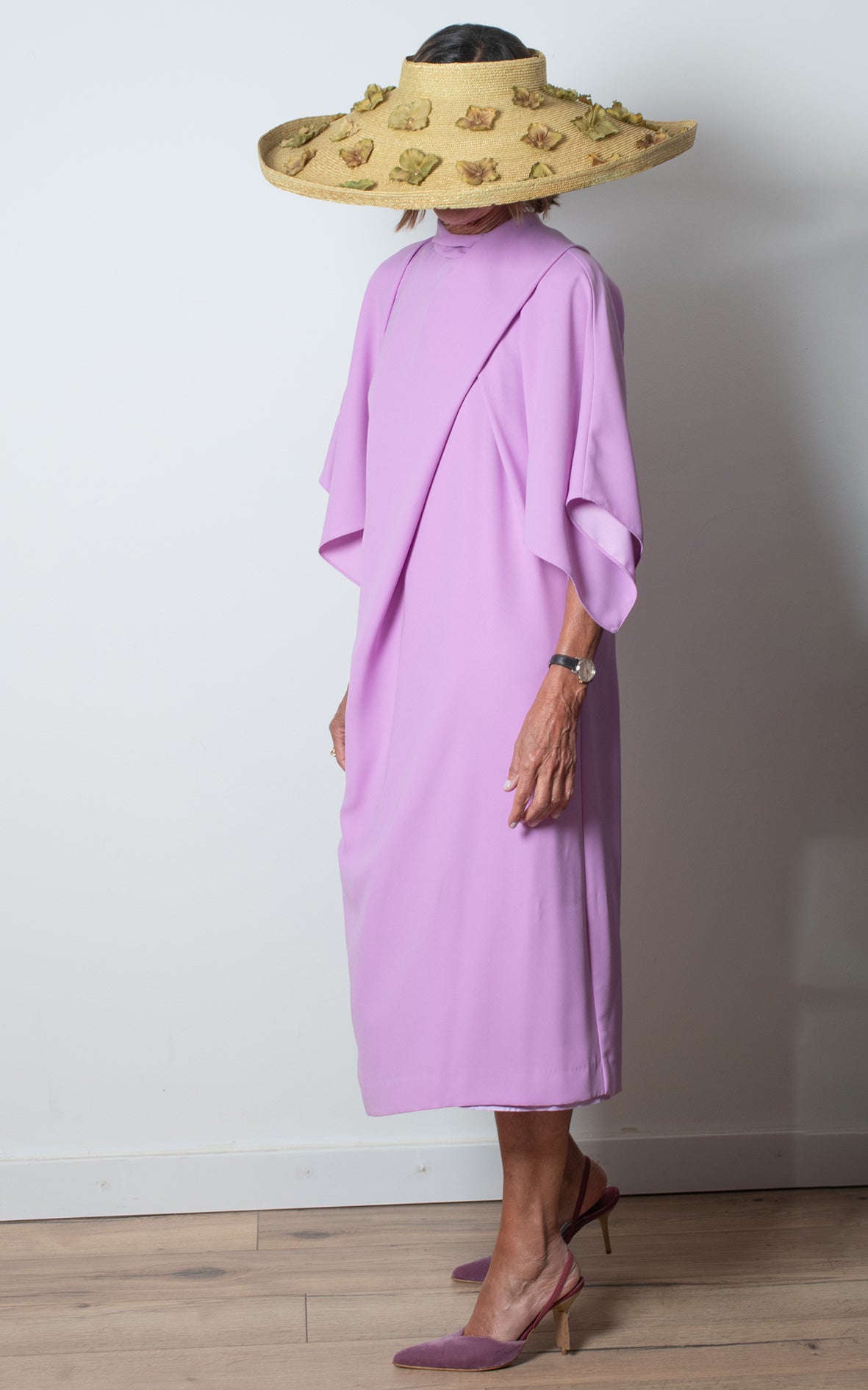Vestido malva