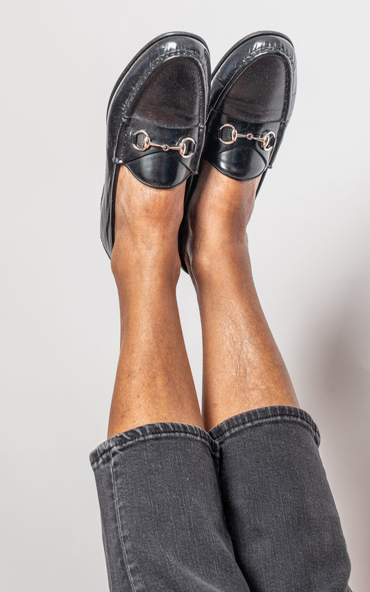 Mocasines negros