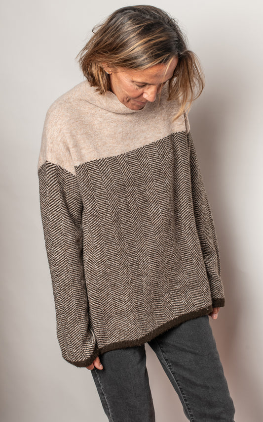 Jersey cuello chimenea