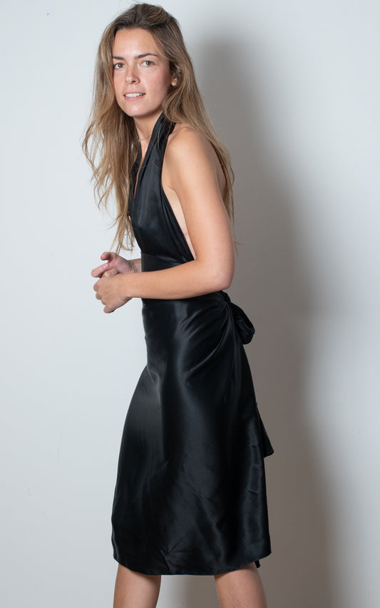 Vestido cuello halter
