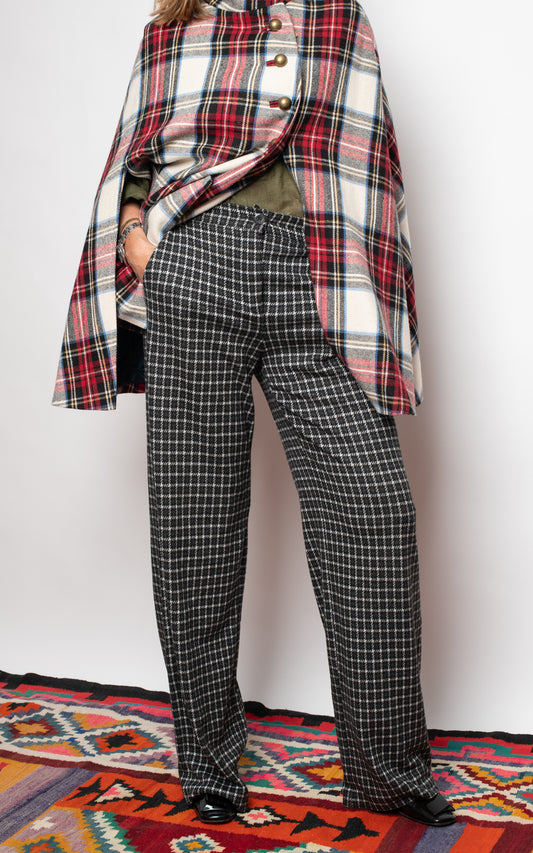 Pantalones de cuadros