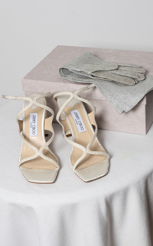 Sandalias Azie con brillo