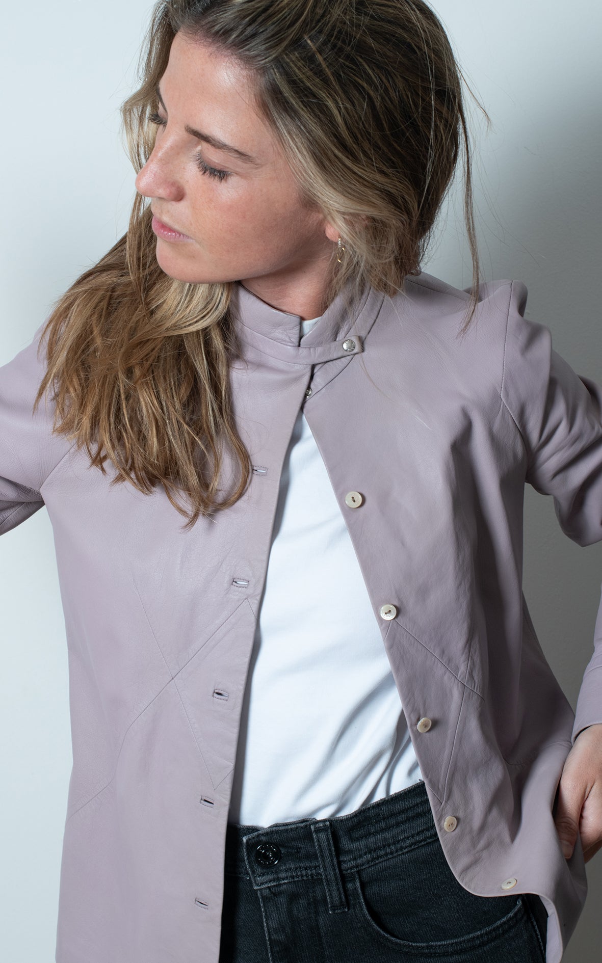 Chaqueta de piel