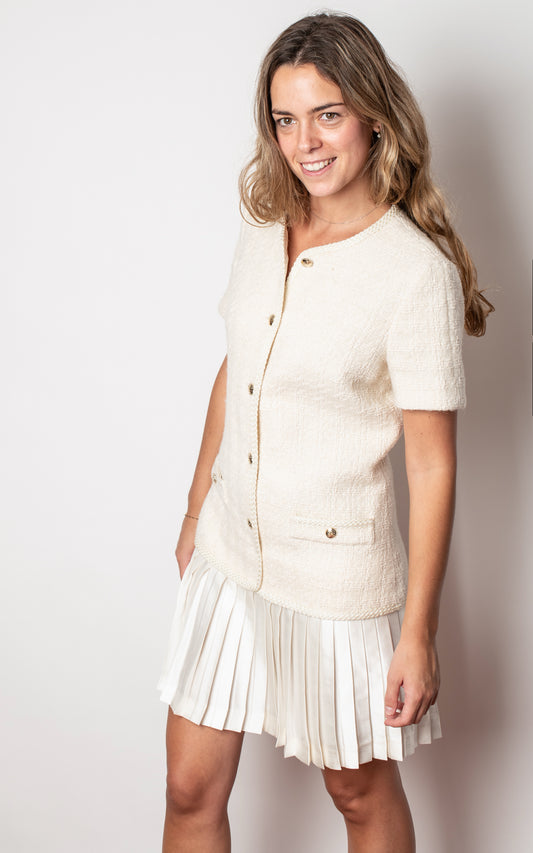 Vestido beige