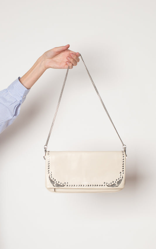 Bolso rock blanco