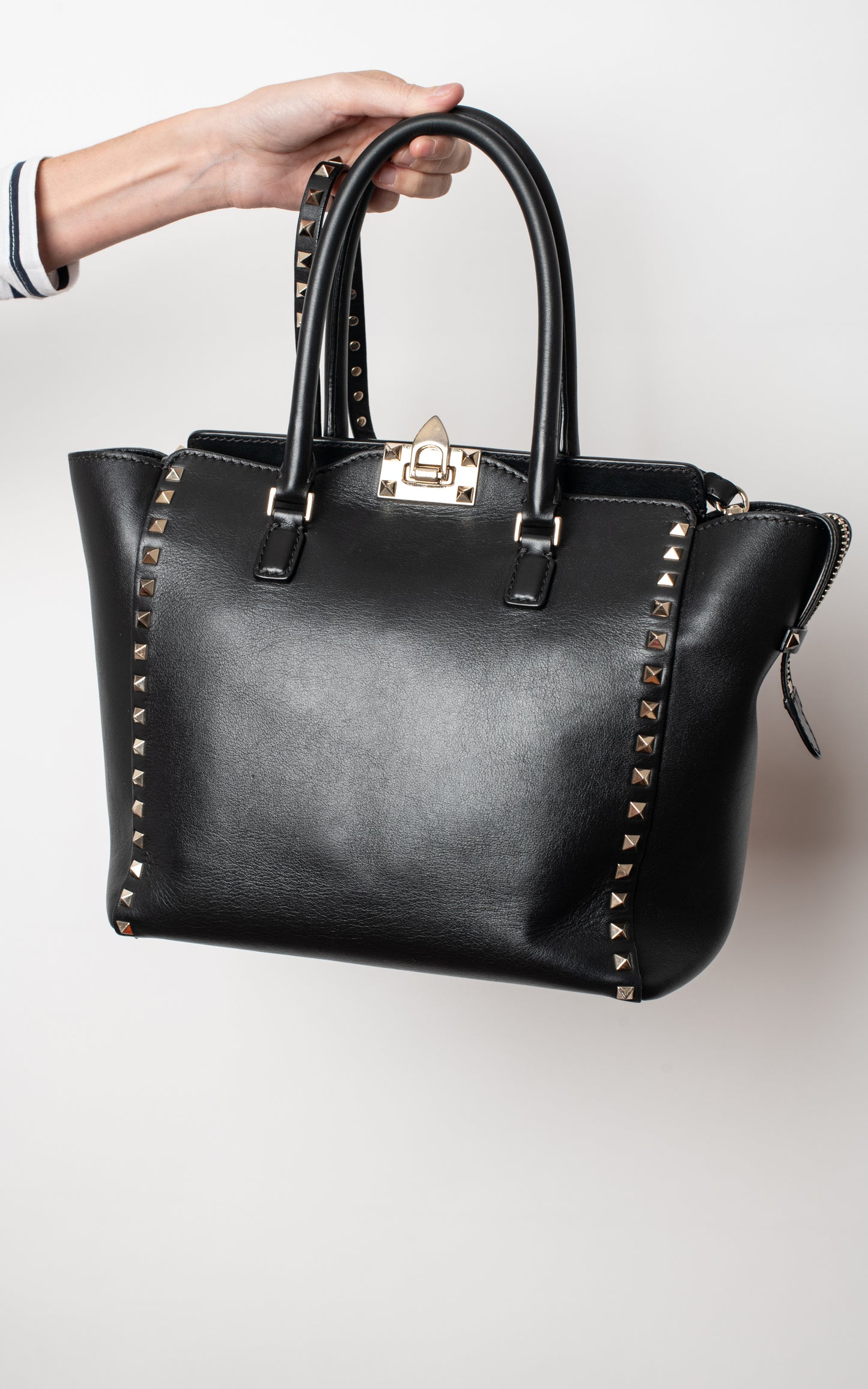 Bolso negro Rockstud
