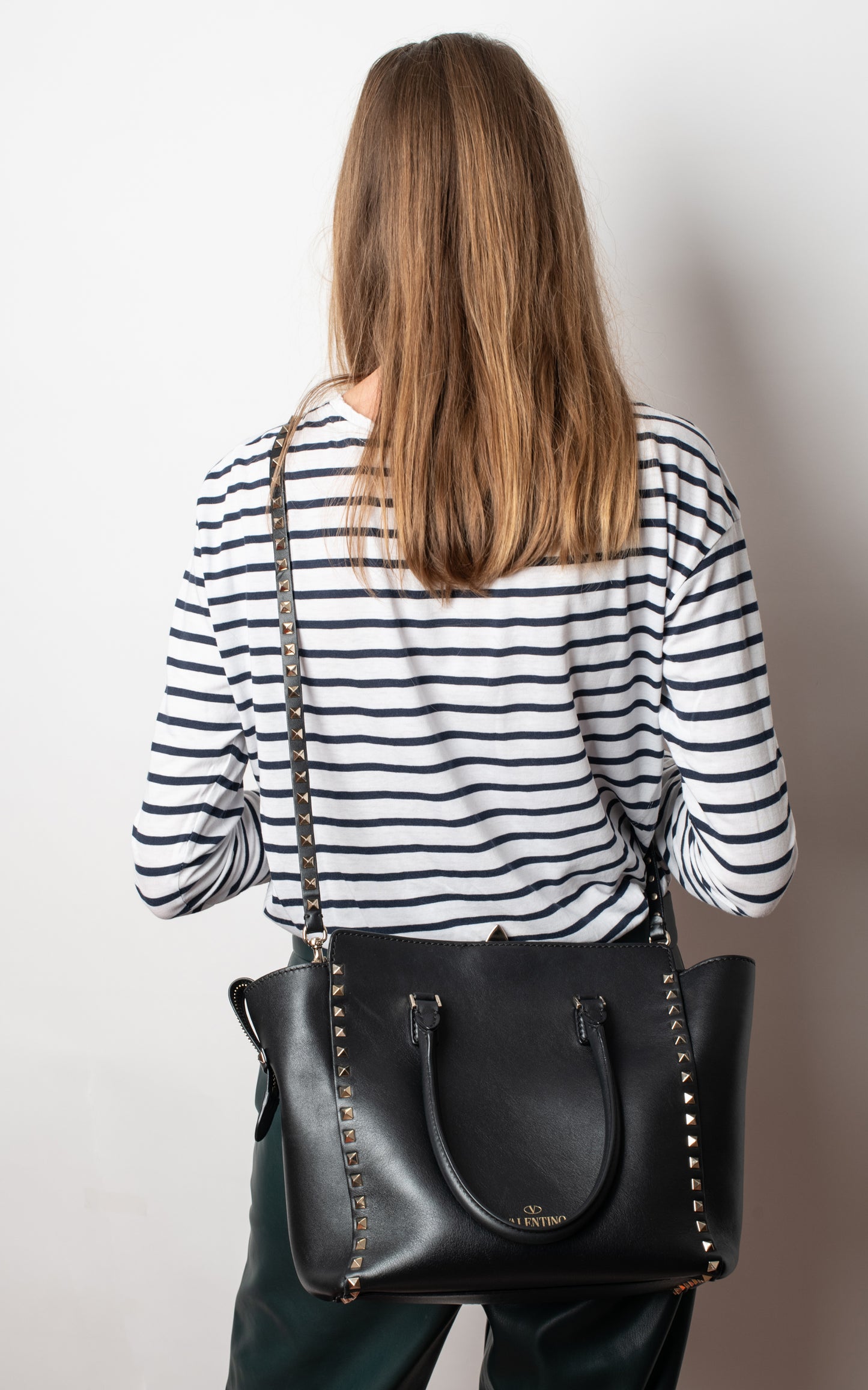 Bolso negro Rockstud