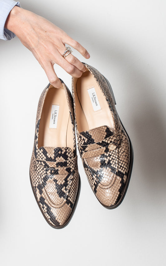 Mocasines animal print