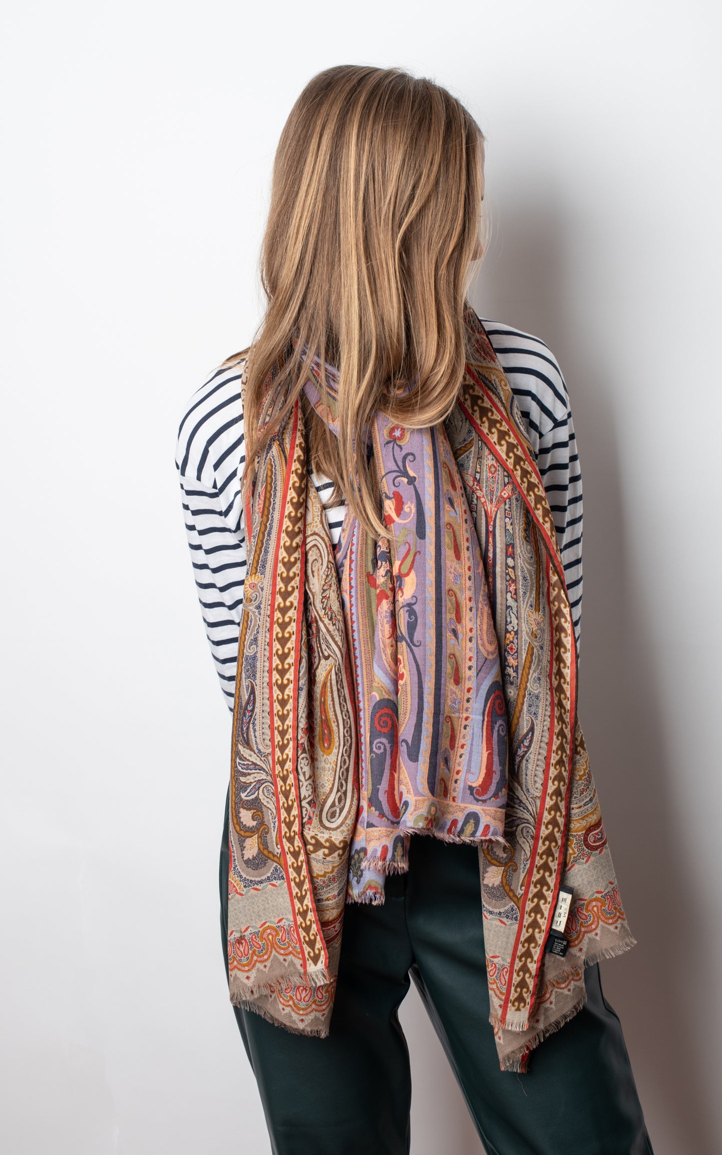 Pañuelo tonos marrones