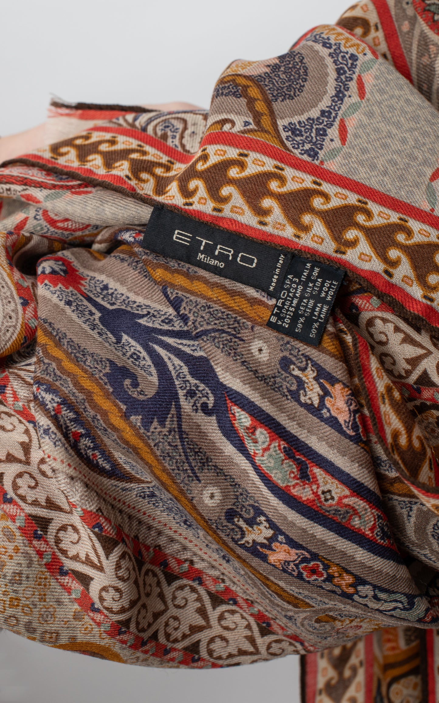 Pañuelo tonos marrones