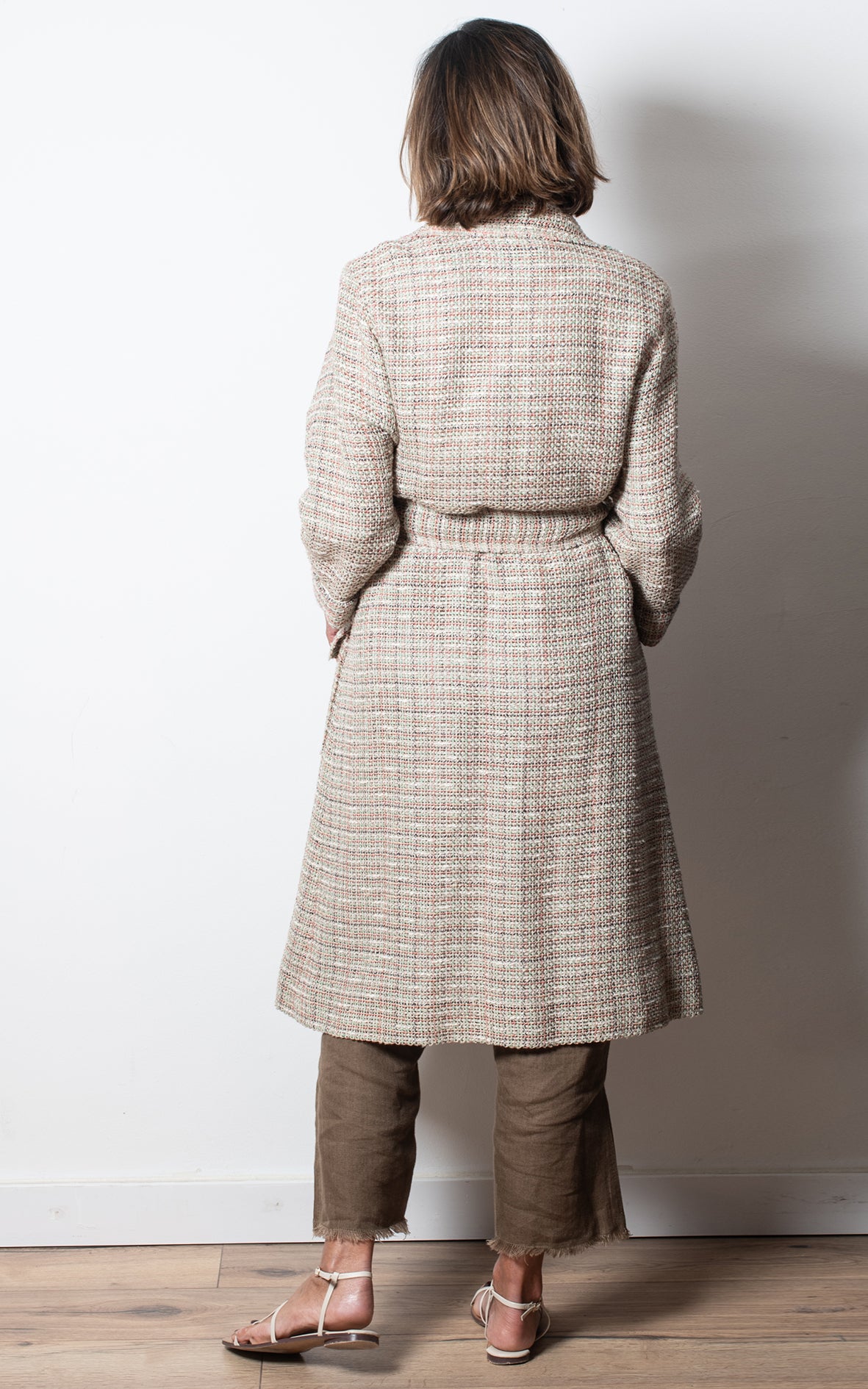 Abrigo de tweed