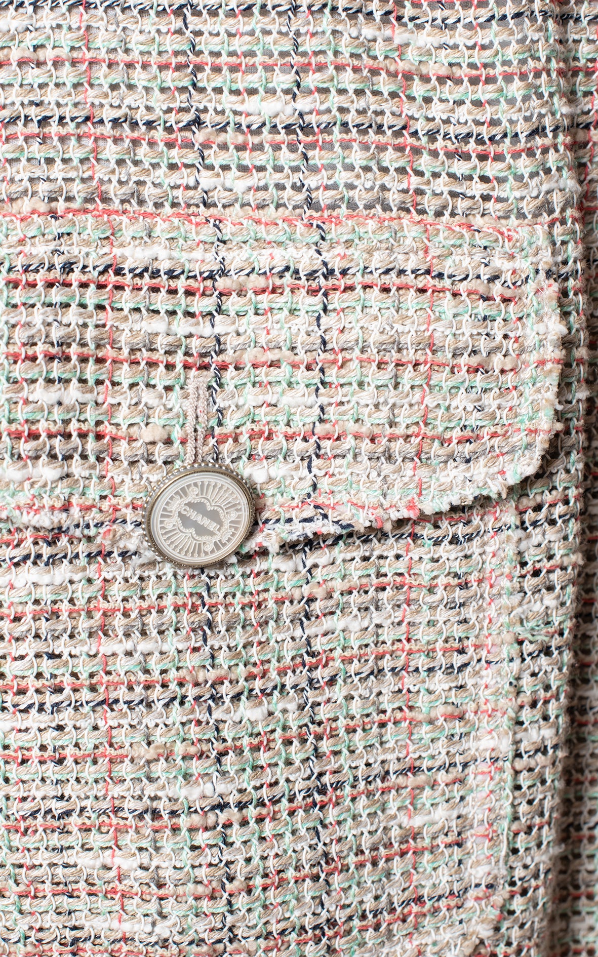 Abrigo de tweed