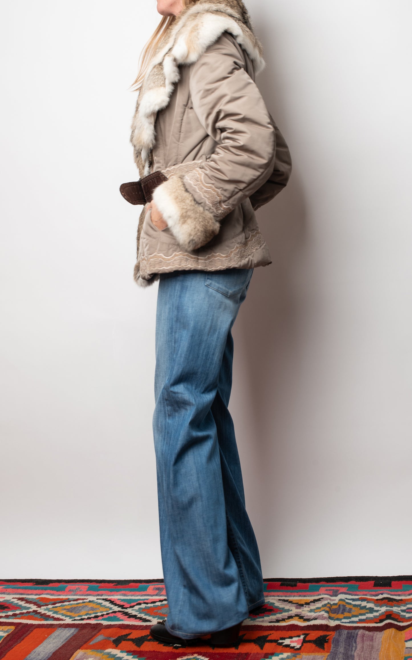 Abrigo piel impermeable